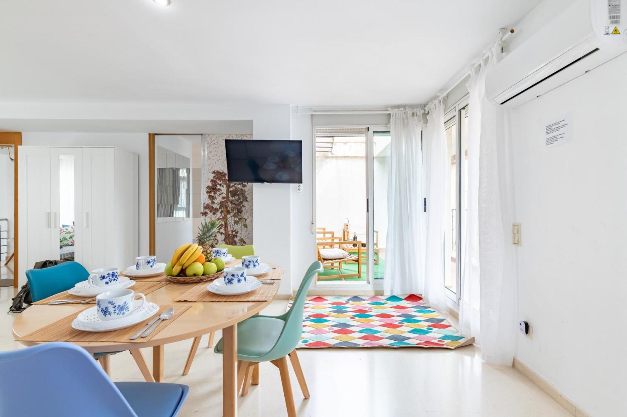 Penthouse Duplex In A 4 Floors Spanish House -8 Min To Center By Metro Валенсия Екстериор снимка
